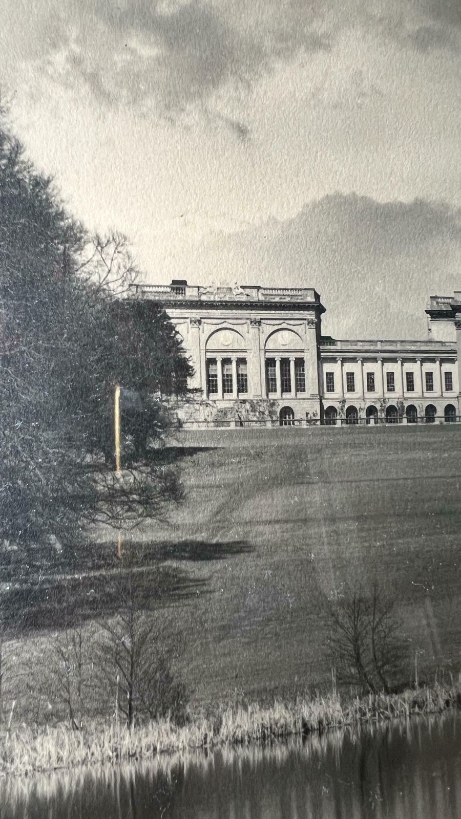 Antique Framed Photograph Of National Trust   Stowe Gardens photo 59.0