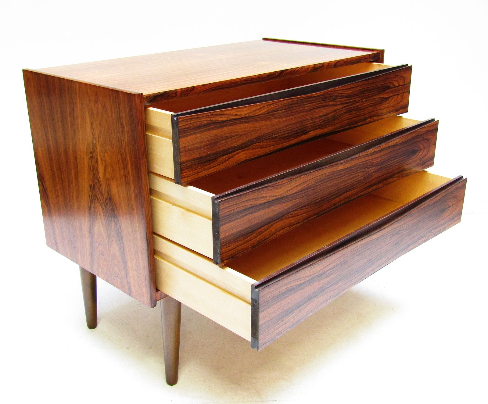 1960s Danish "Spekter" Side Chest In Rosewood By Fredrik Kayser photo vintage