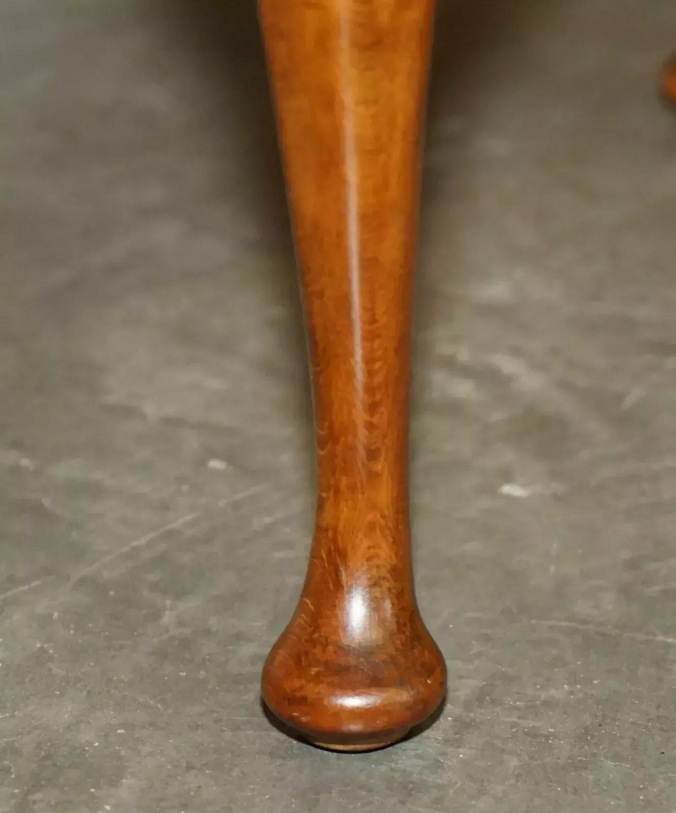 photo for sale Pair Of Mid Century Modern Beech & Walnut Bedside Side End Lamp Wine Tables