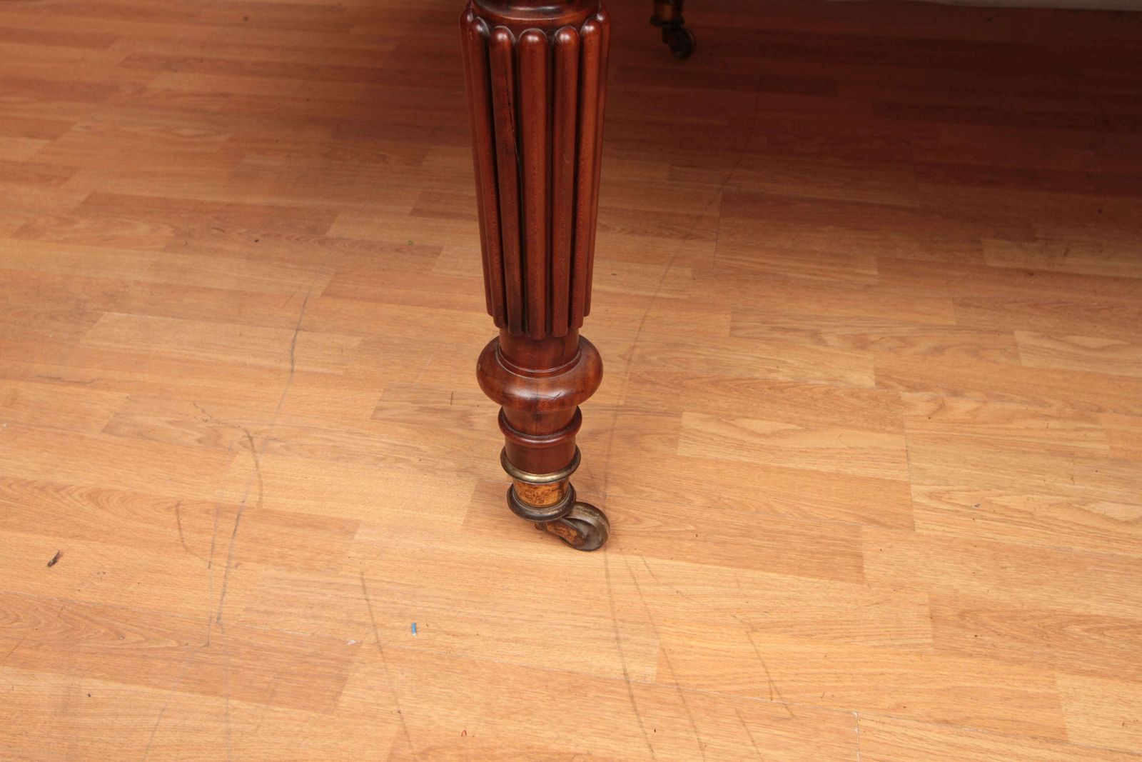 A Cuban Mahogany Extending Dining Table C1820 By Charles Stewart photo vinterior