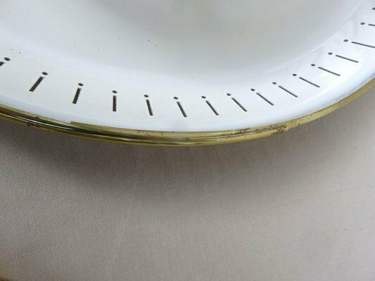 1995.8 Mid Century Ceiling Or Wall Light In Satin Glass, Metal & Brass From Hillebrand, 1950s photo
