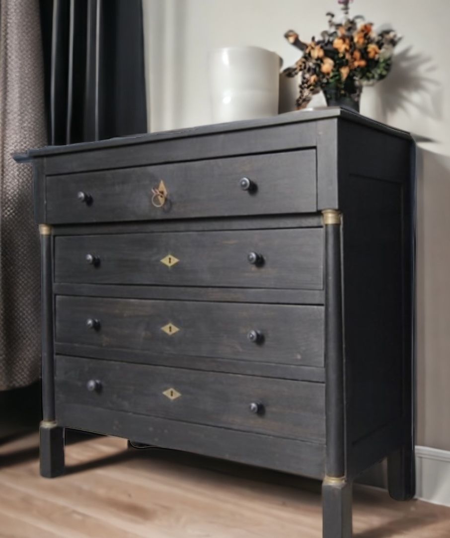 French Empire 1800s Chest Of Drawers photo furniture