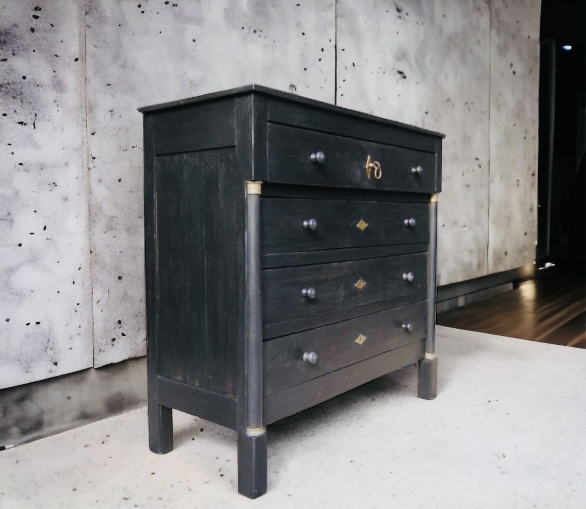 French Empire 1800s Chest Of Drawers photo Furniture