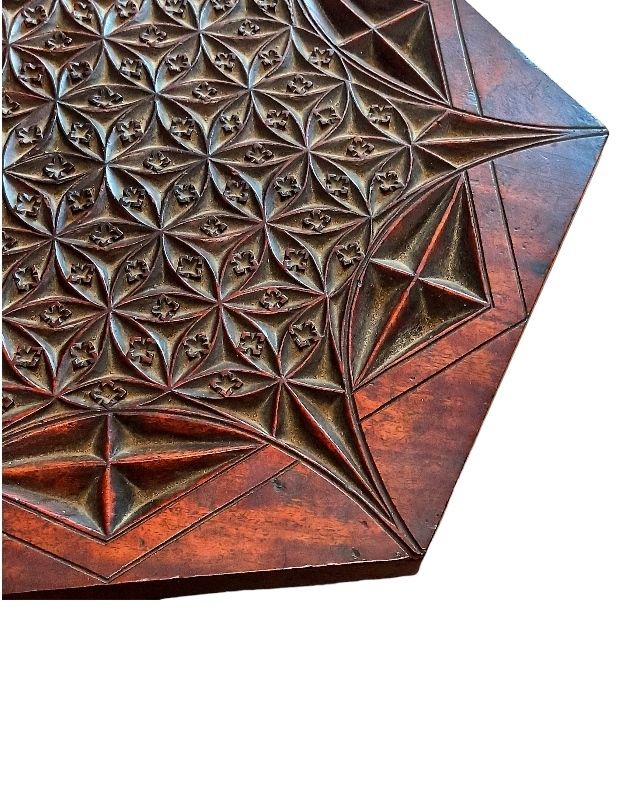 A Moorish Mahogany Side Table By Liberty Of London photo buy
