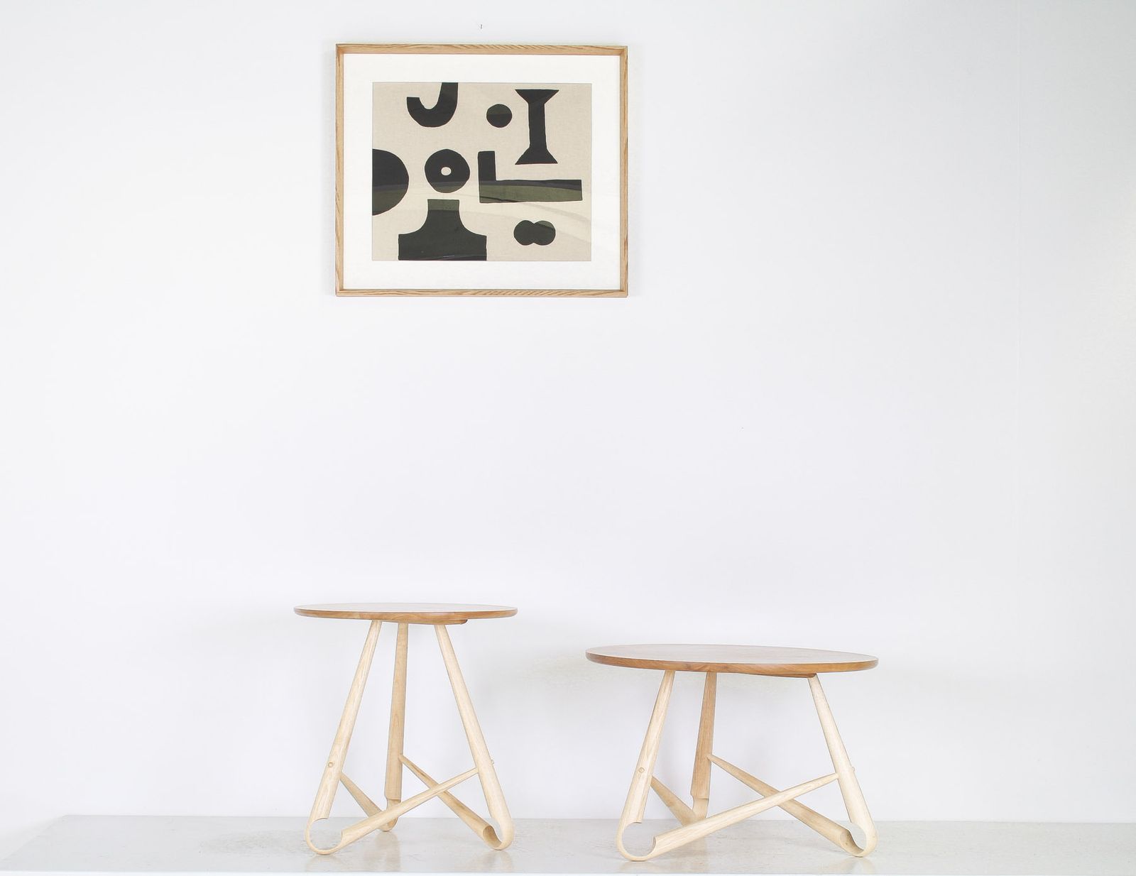 Handcrafted Bentwood Side Table ‘Sŵs’ Collection – By Welsh Artist Dylan Glyn photo Furniture