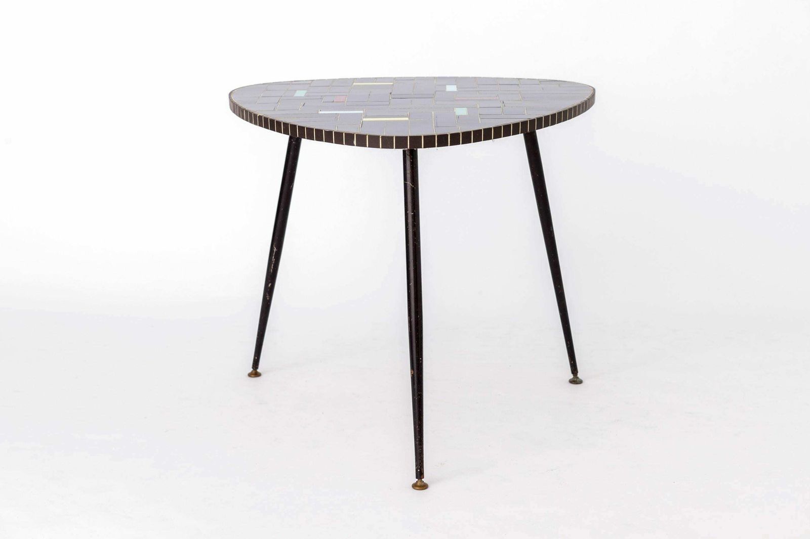 2 Rockabilly Vintage Side Tables 1960s photo buy