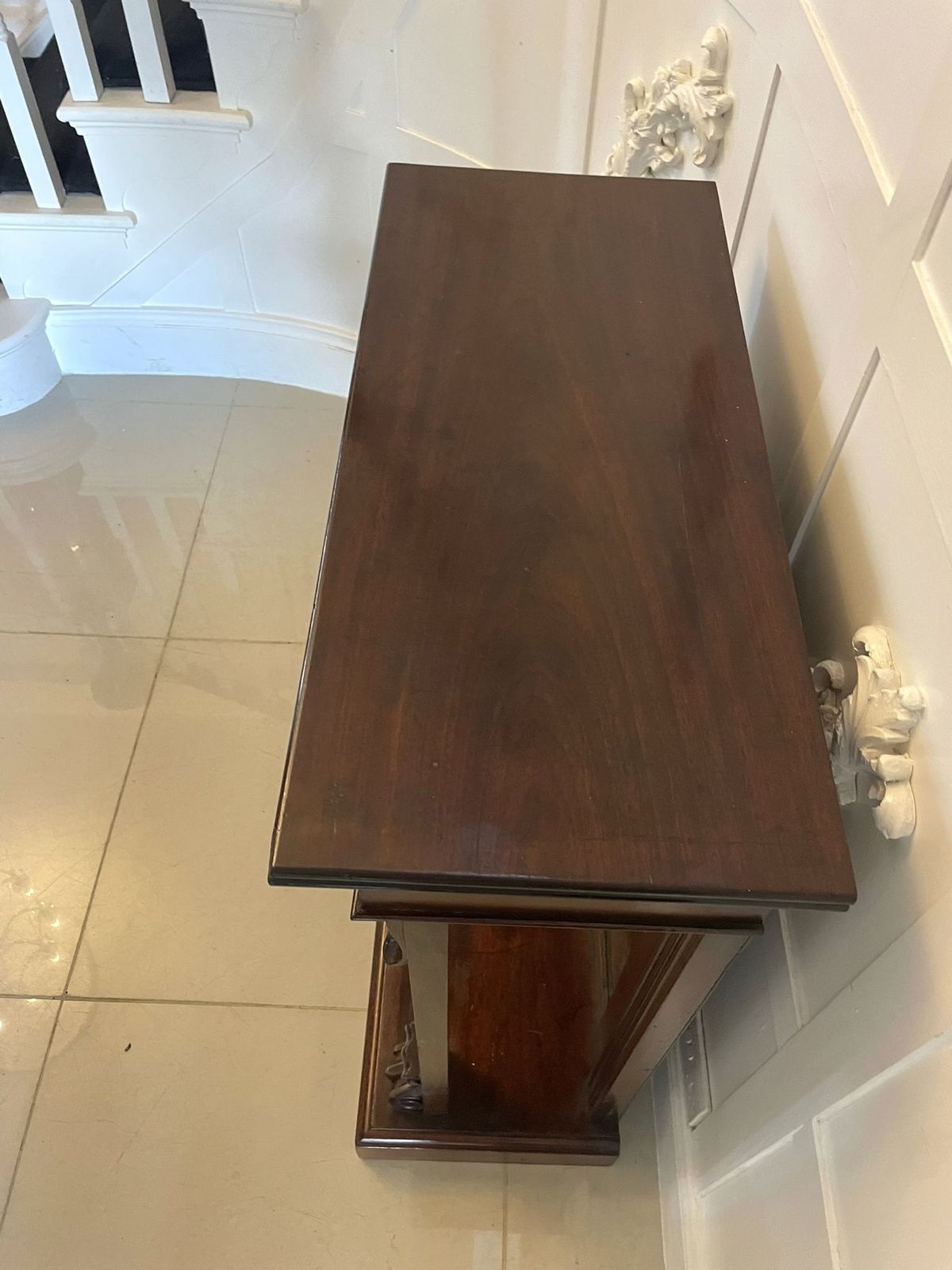 photo vinterior Fine Pair Of Antique Quality Mahogany Console Tables