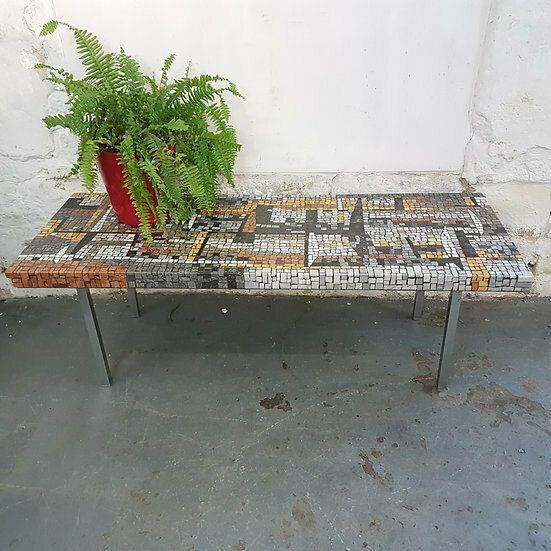 Large Terrazzo Coffee Table Circa 1960s