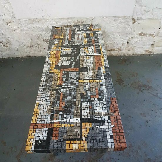 Large Terrazzo Coffee Table Circa 1960s photo 395.0