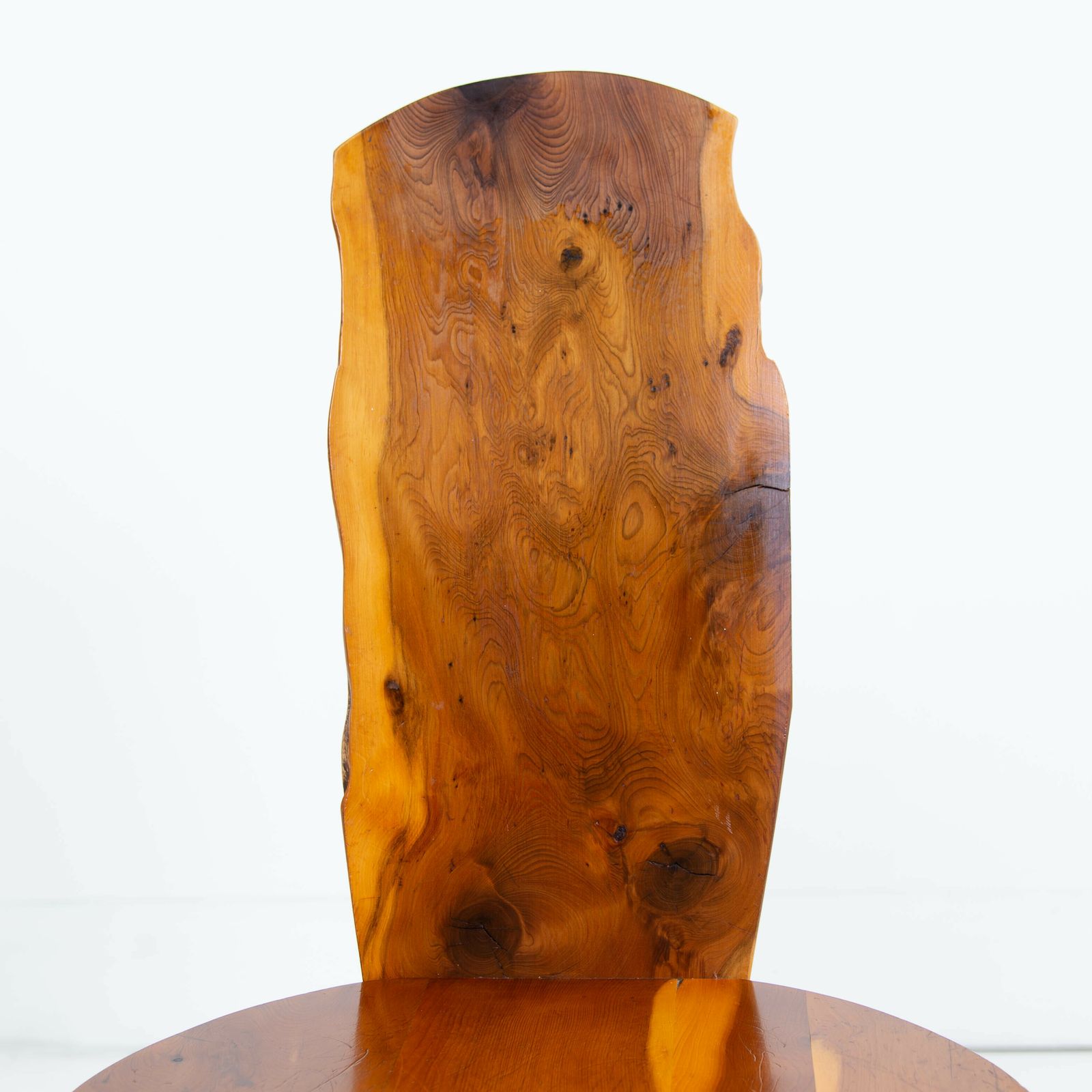 Pair Mid Century Yew 3 Legged Chairs Reynolds Of Ludlow photo Furniture