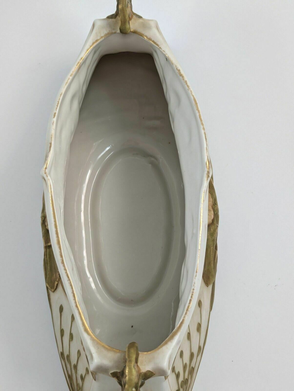 photo furniture Royal Dux Porcelain Vase, Art Nouveau, Large, Very Rare, C. 1918