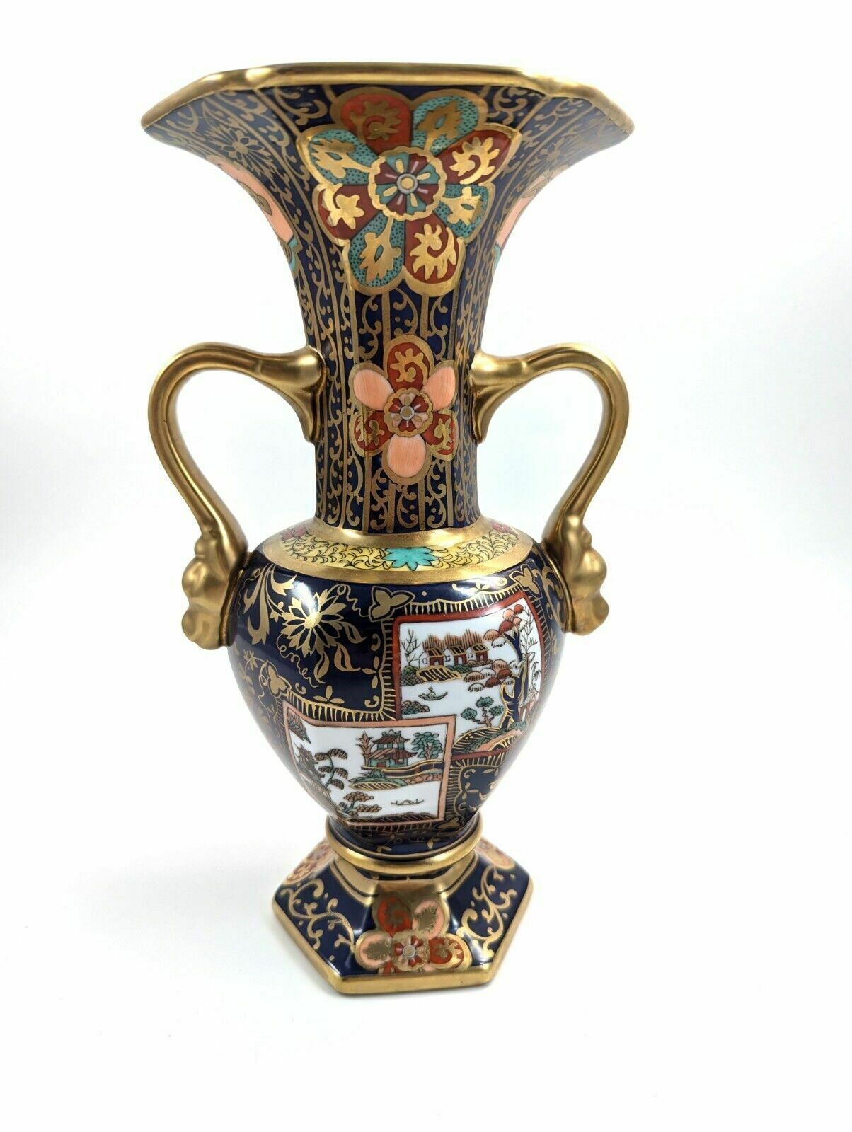 An Ironstone Vase In The Mason Style, C. 19th Century. photo buy