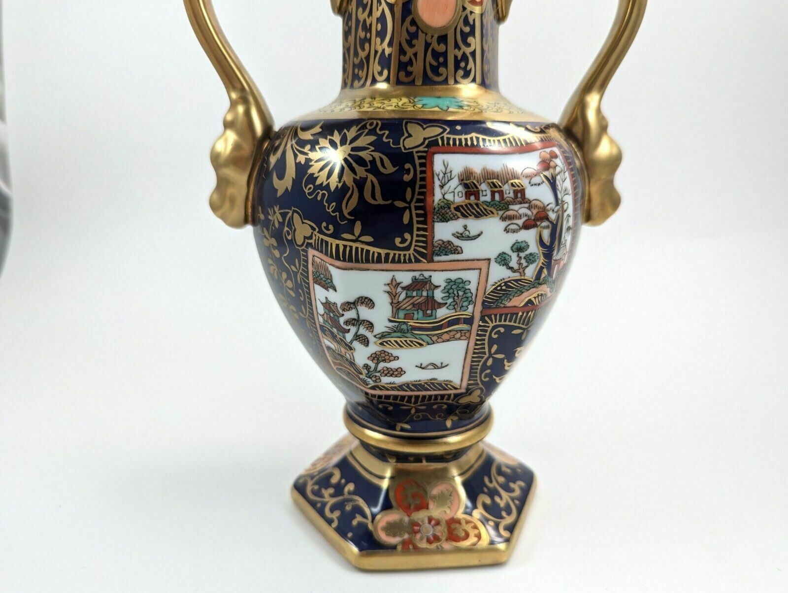An Ironstone Vase In The Mason Style, C. 19th Century. photo vintage