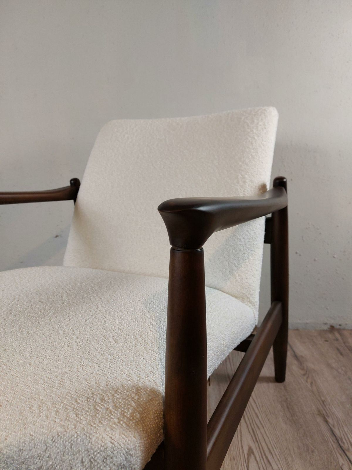 photo for sale Vintage Lounger By Edmund Homa, Polish Mid Century 1960s