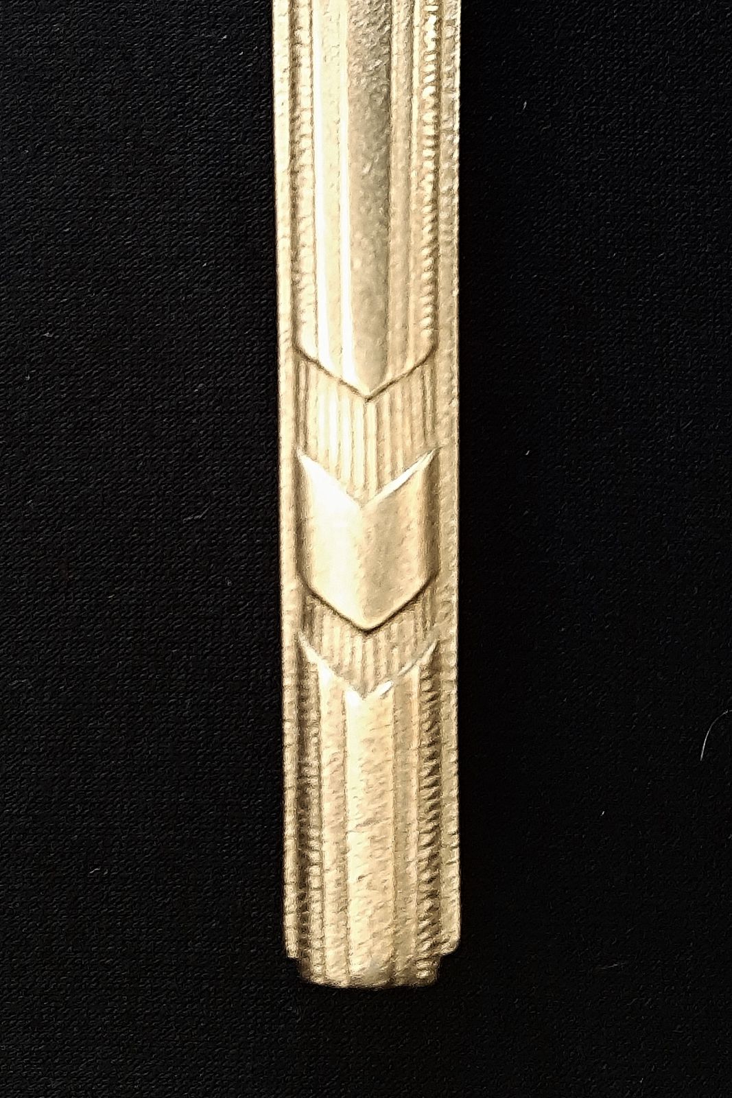 Art Deco Large Wall Sconce Stunning Geometric Design France C 1930s photo vinterior
