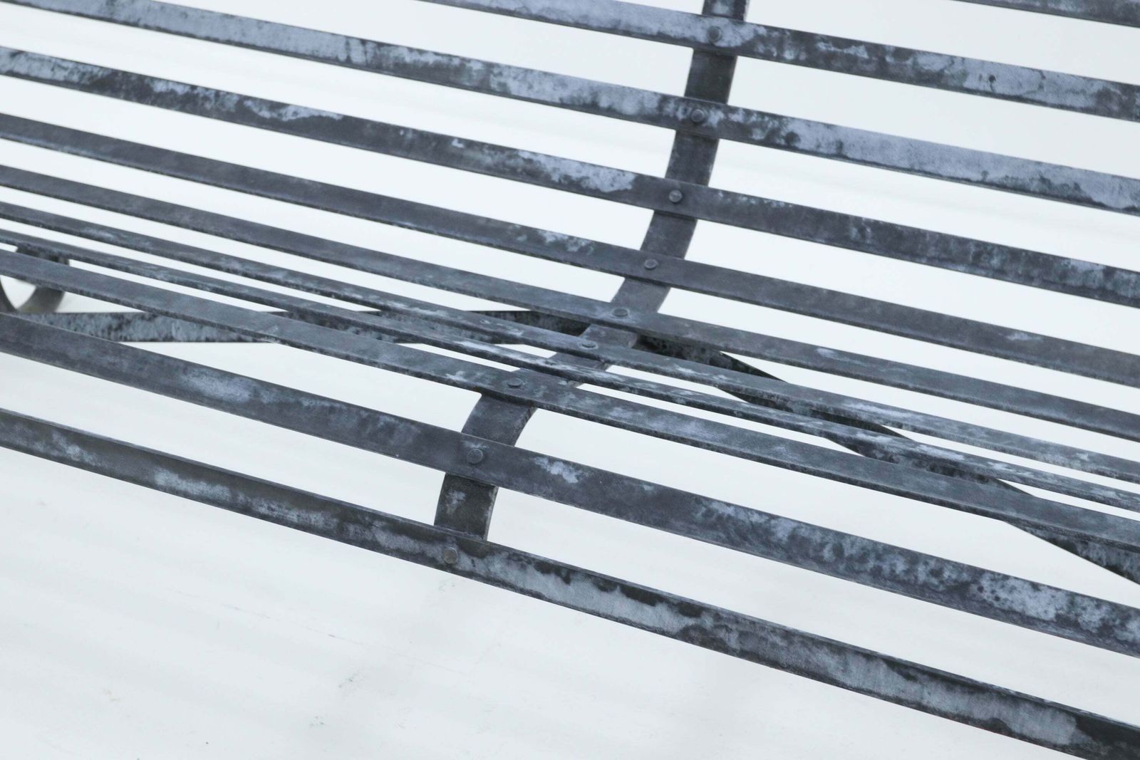 photo furniture 'The Duncombe' Blacksmith Made Garden Bench