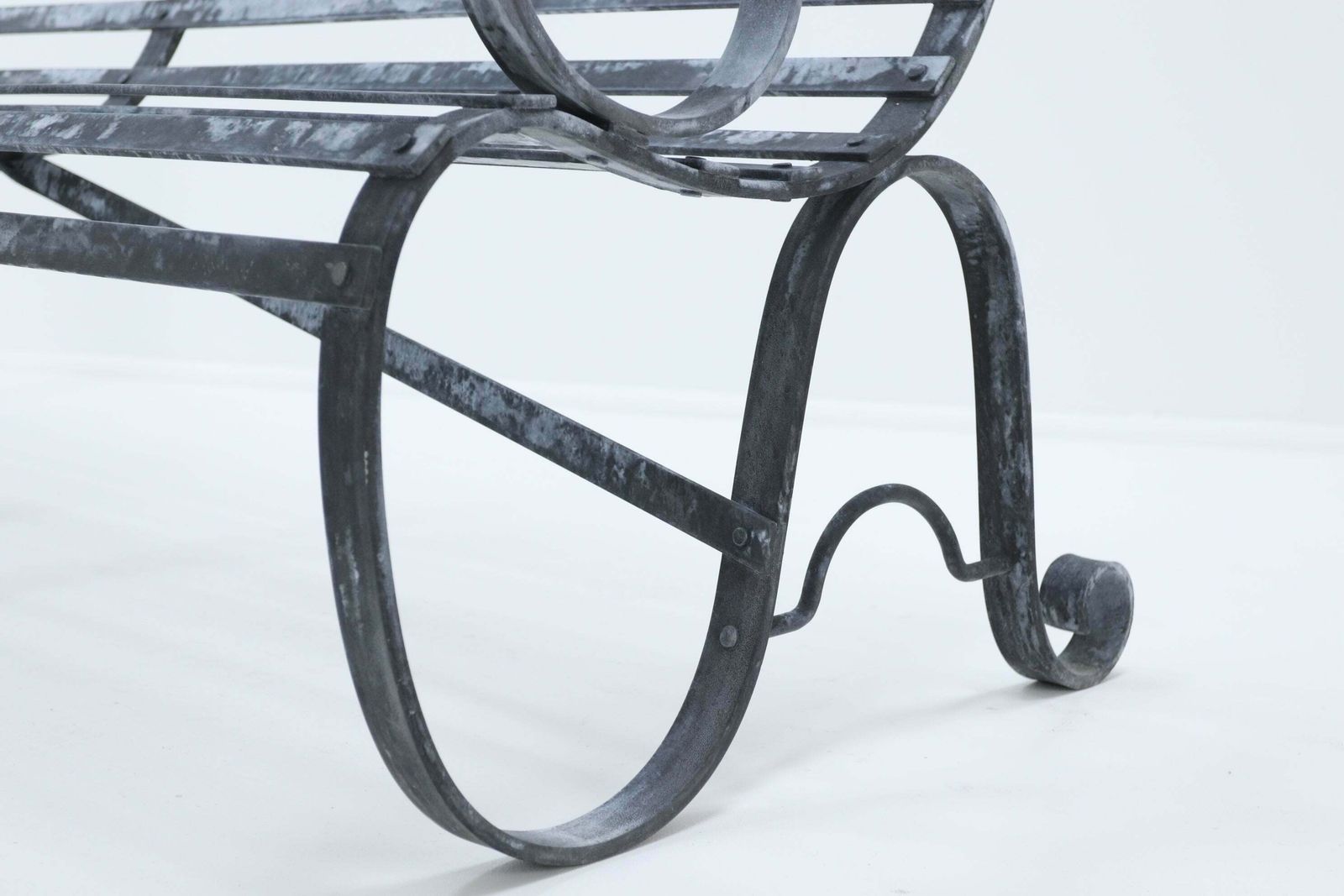 photo buy 'The Duncombe' Blacksmith Made Garden Bench