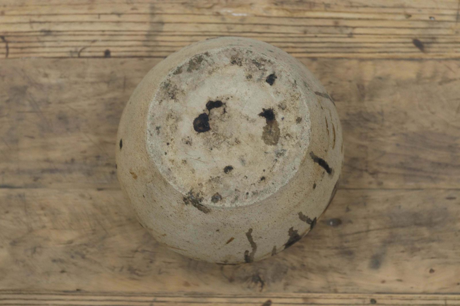 photo furniture Half Glazed Chinese Kitchen Storage Jar (1)