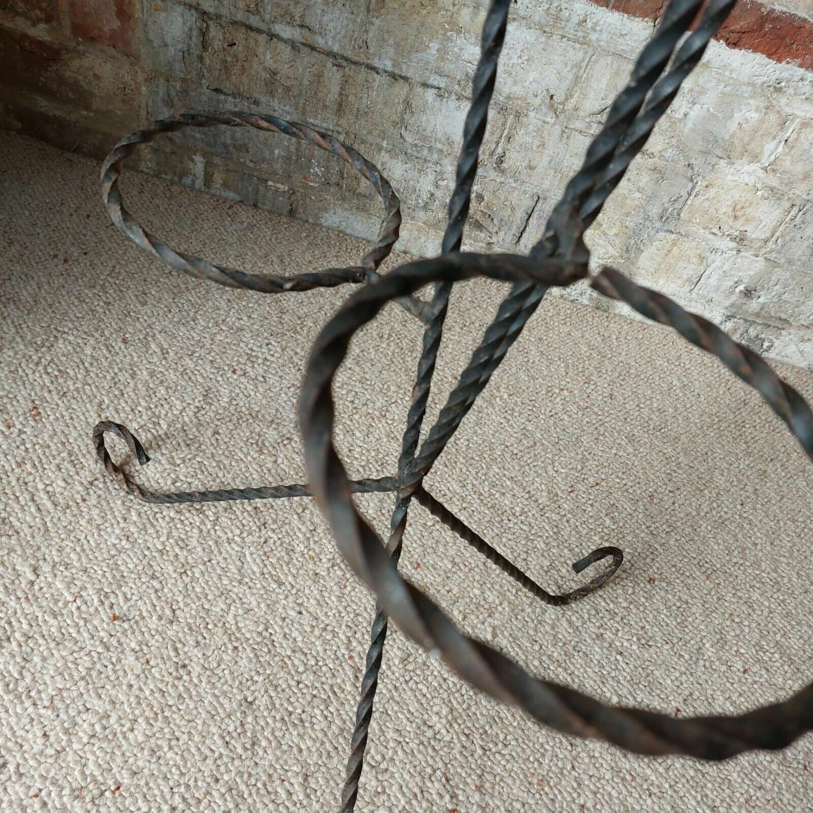 Fab Vintage Retro Mid Century 50s 60s French Wrought Iron Multi Pot Plant Stand photo buy