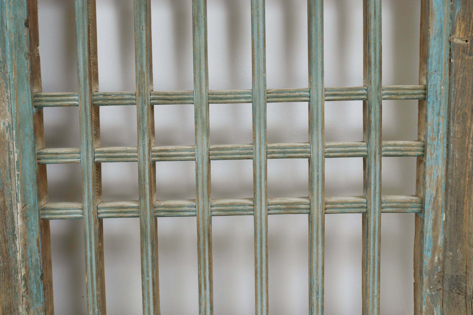 19th Century Blue Painted Traditional Screen Door photo 1250.0