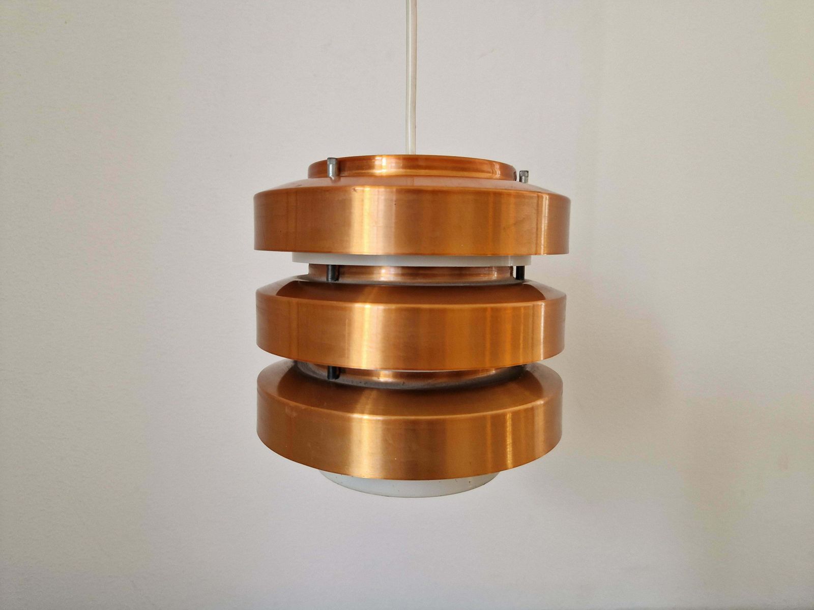 Midcentury Rare Pendant, Denmark, 1970s photo vintage