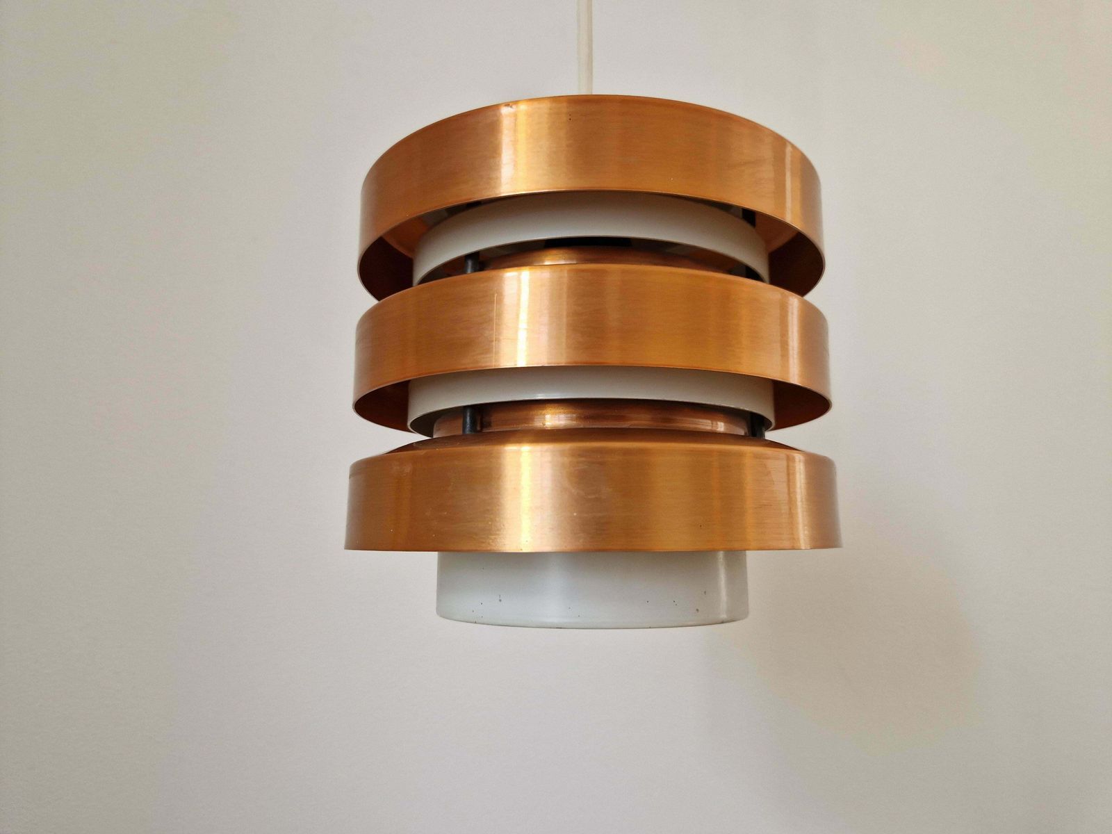 401.0 Midcentury Rare Pendant, Denmark, 1970s photo