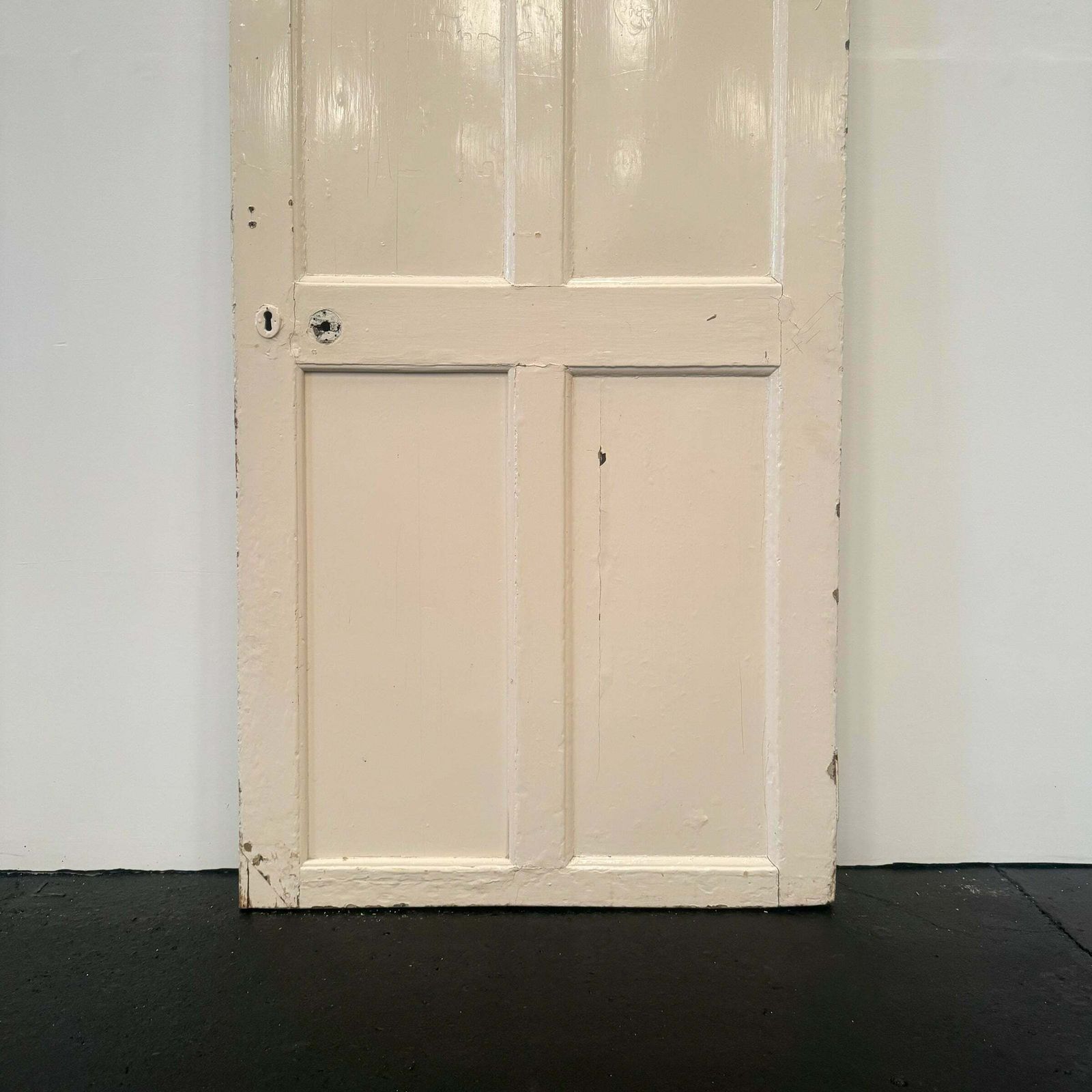 Georgian Solid Pine Panelled Door   205cm X 85.5cm photo buy