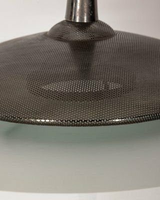 Vintage Italian Hanging Light In Glass And Crystal, 1960s photo 1409.0