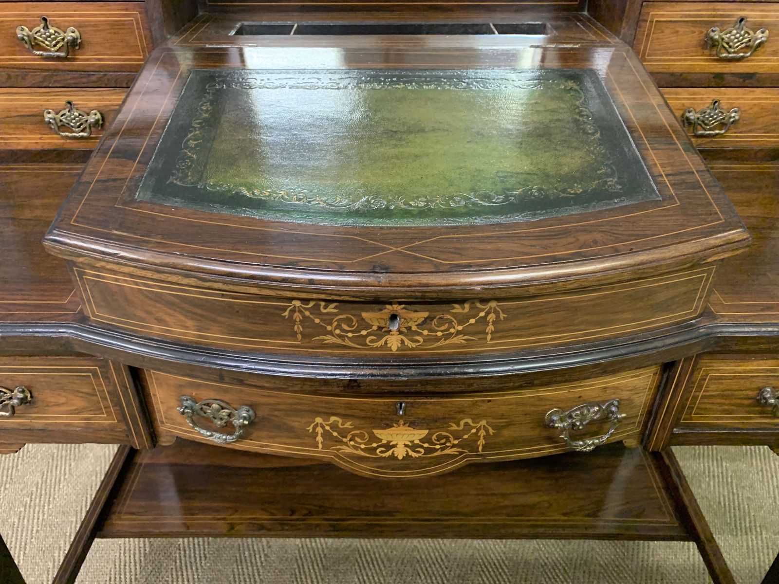 Inlaid Rosewood Bonheur Du Jour photo Furniture
