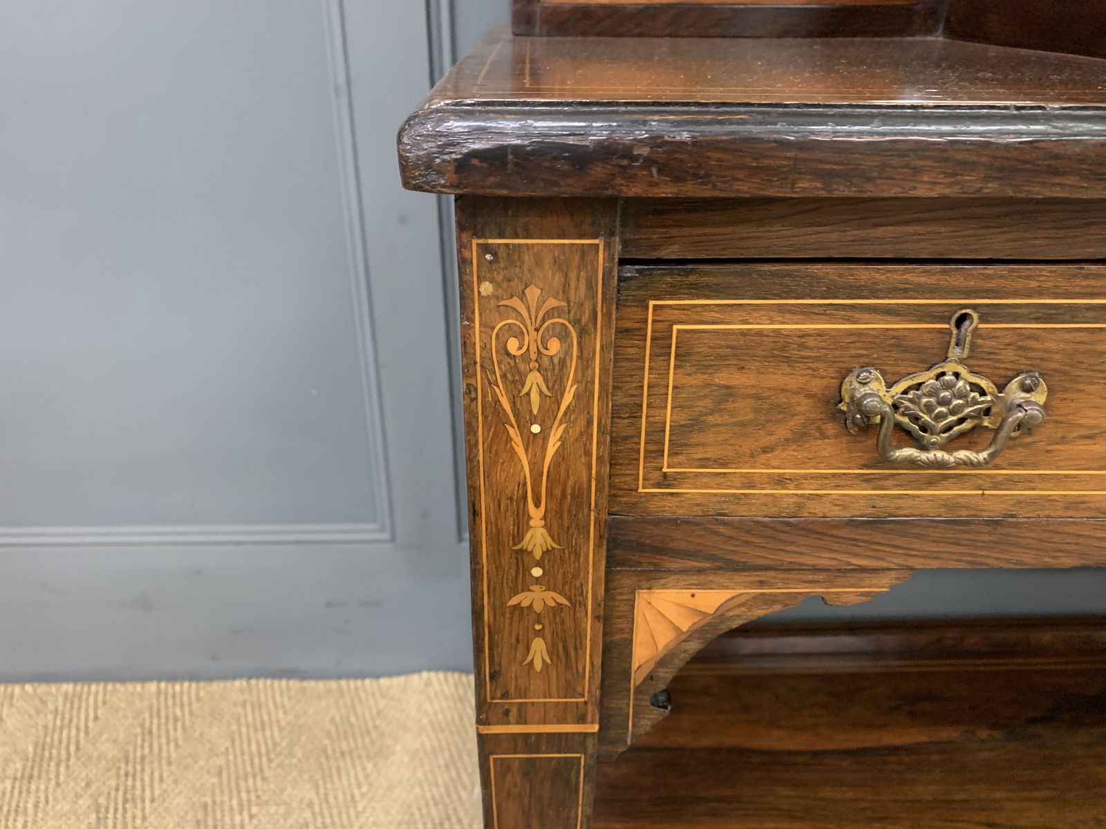 1450.0 Inlaid Rosewood Bonheur Du Jour photo