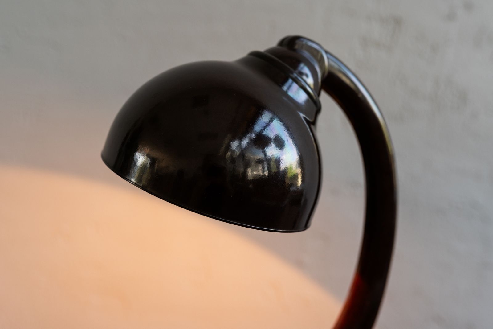 photo vinterior Art Deco Bakelite Desk Lamp Futurit 202 By Gummon Bratislava, Slovakia, 1930s