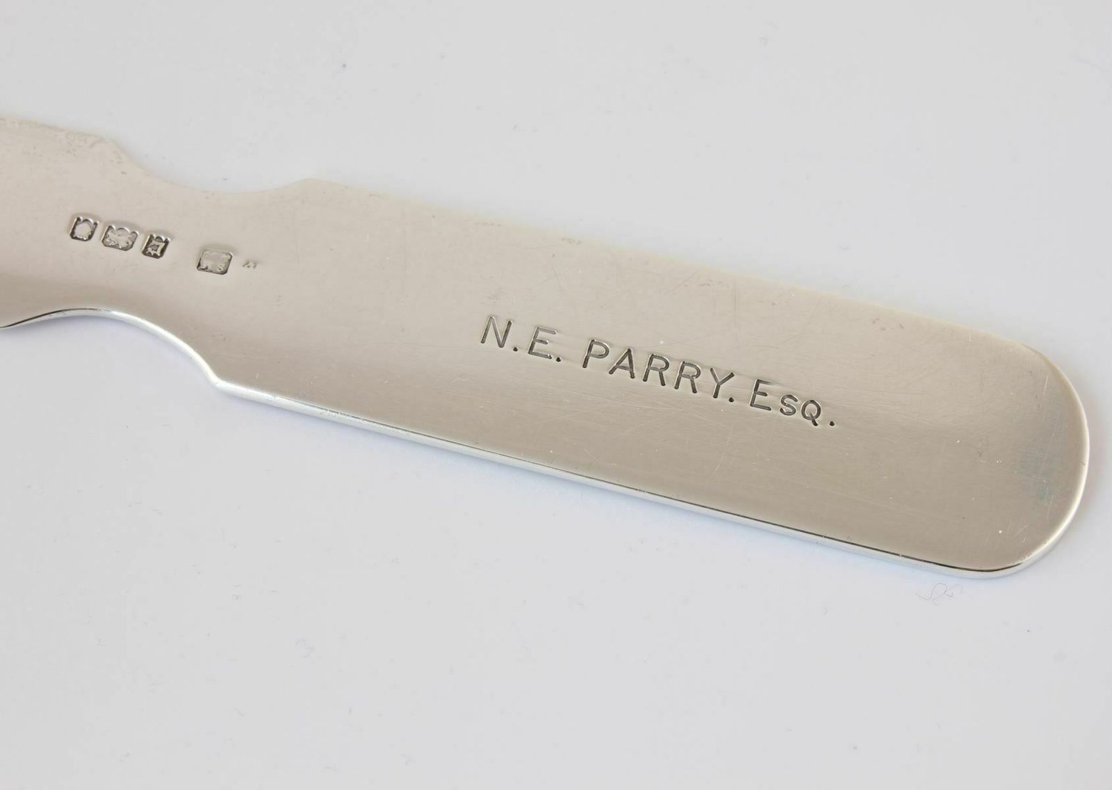 Sampson Mordan Solid Silver Antique Paper / Page Turner 1918. Ba Ltd Dart Club. photo Home Decor
