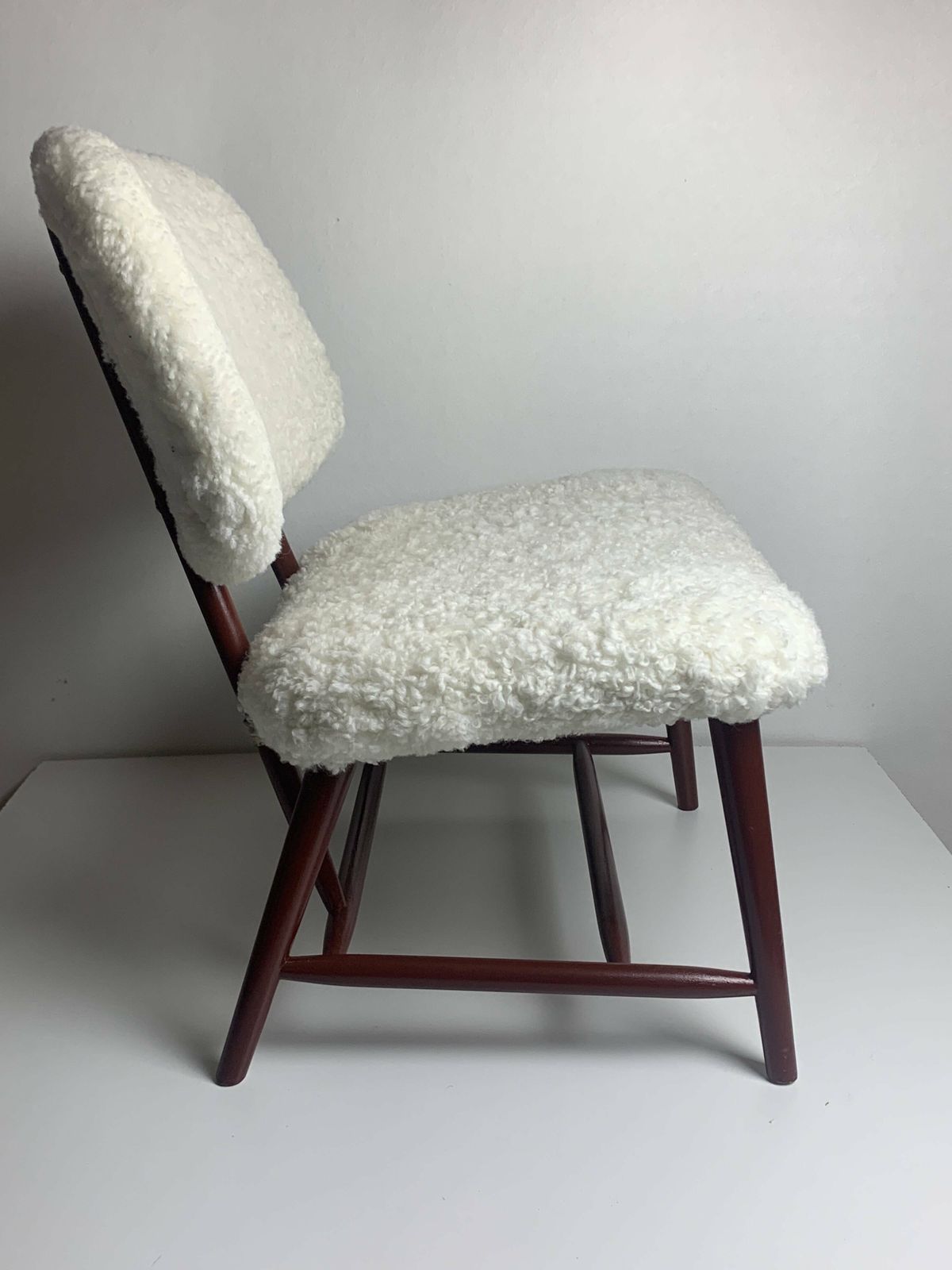 Scandinavian Swedish Midcentury Lounge Chair By Alf Svenson, Model Teve, 1950s photo Furniture