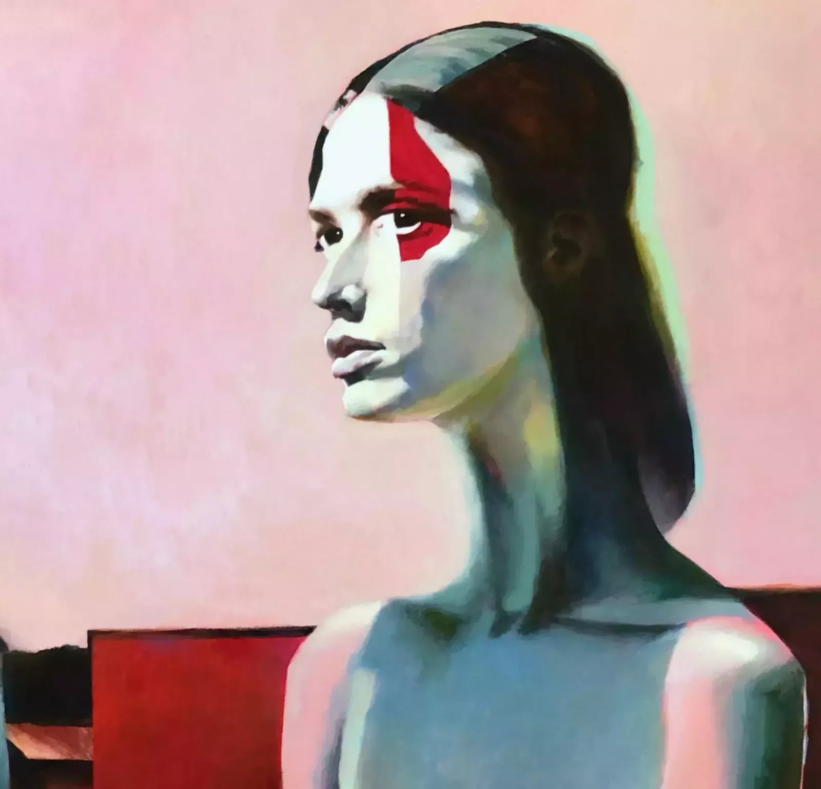 Girl Portrait, 2010s, Contemporary photo furniture