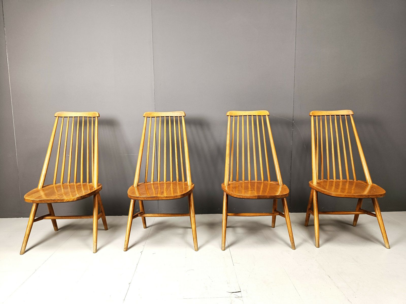 Mid Century Scandinavian Dining Chairs, 1960s photo 950.0