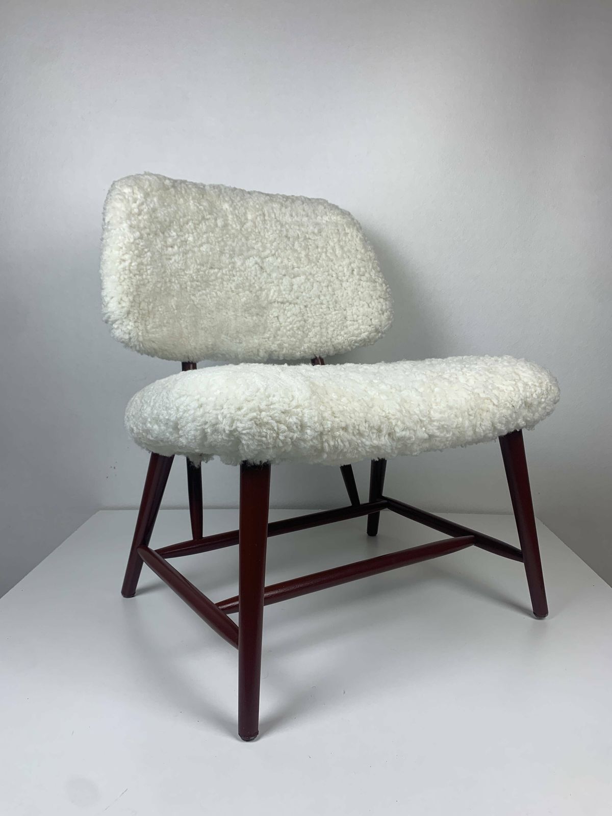 photo for sale Scandinavian Swedish Midcentury Lounge Or Easy Chair By Alf Svensson, Model Teve, 1950s