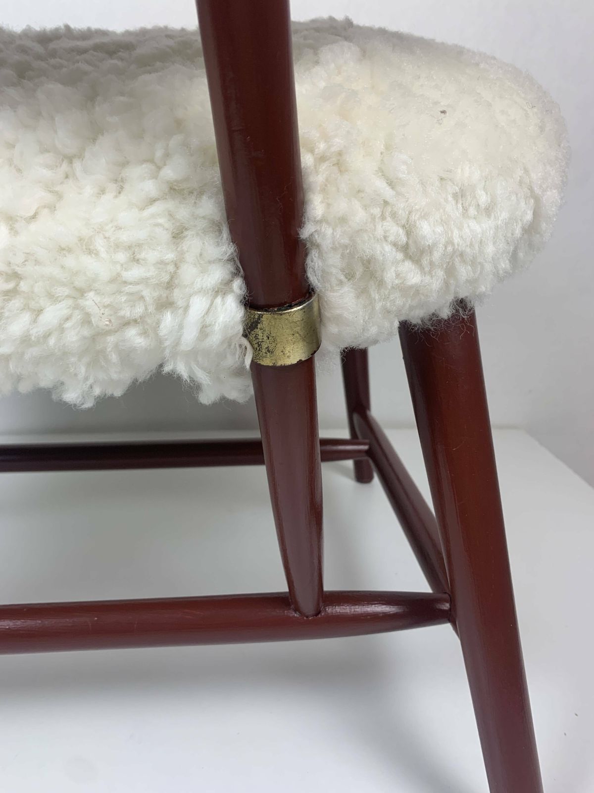 photo vintage Scandinavian Swedish Midcentury Lounge Or Easy Chair By Alf Svensson, Model Teve, 1950s