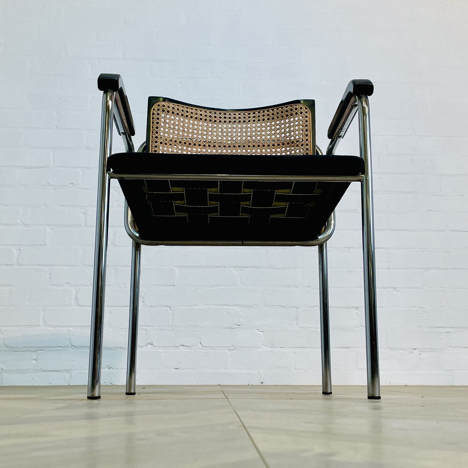 Mid Century Modern Chrome Chair After Marcel Breuer photo 325.0