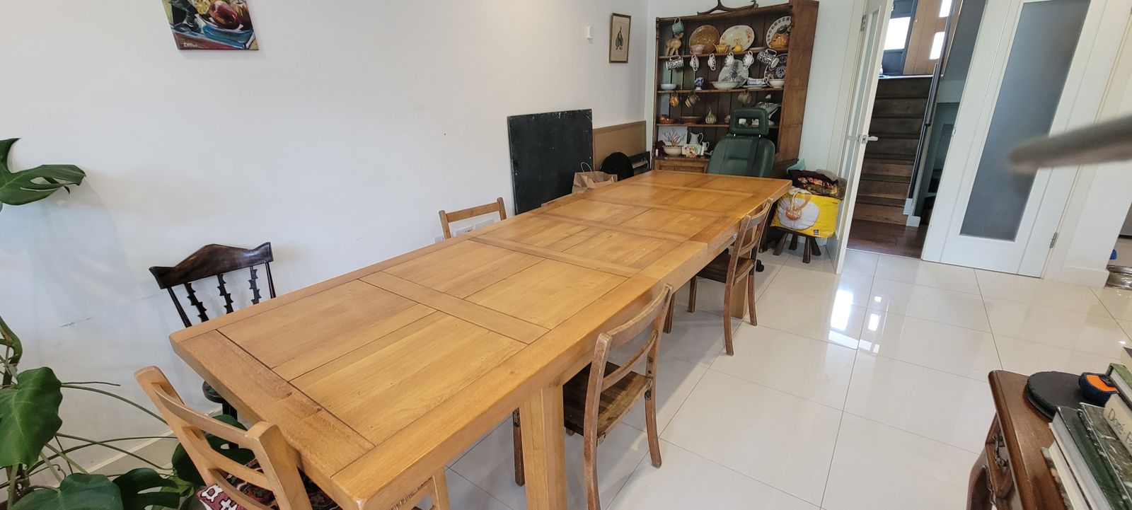 Oak Dining Table, Extendable photo furniture