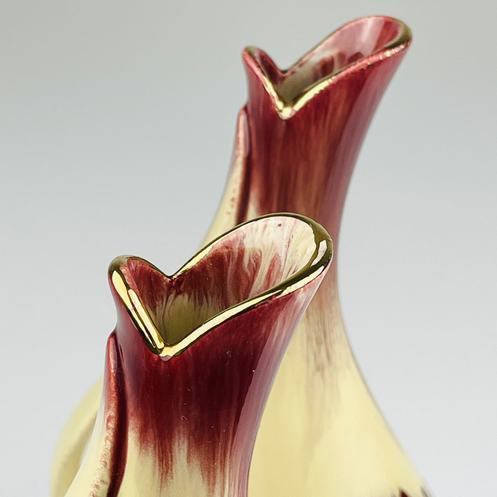 Mid Century Ceramic Vases By Bay Keramik, West Germany, 1960s, Set Of 2 photo 420.0