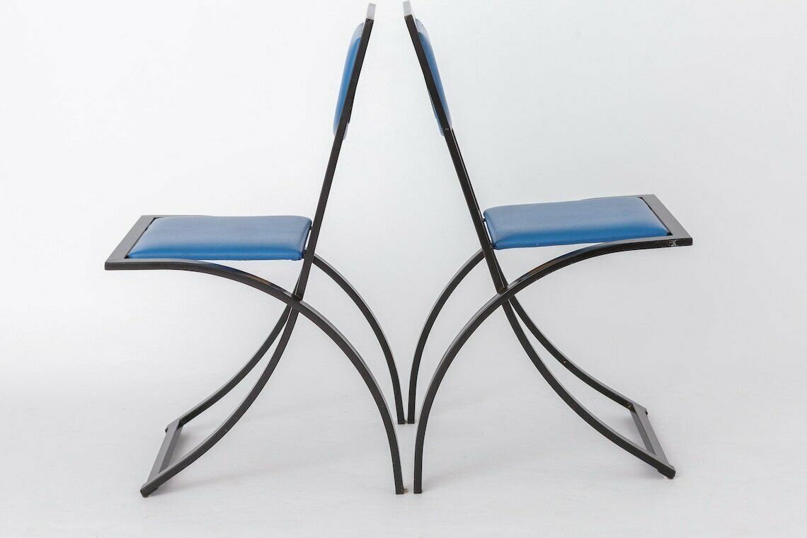 7 Dining Chairs By Karl Friedrich Förster For Kff Germany 1980s Set Of 7 photo Furniture