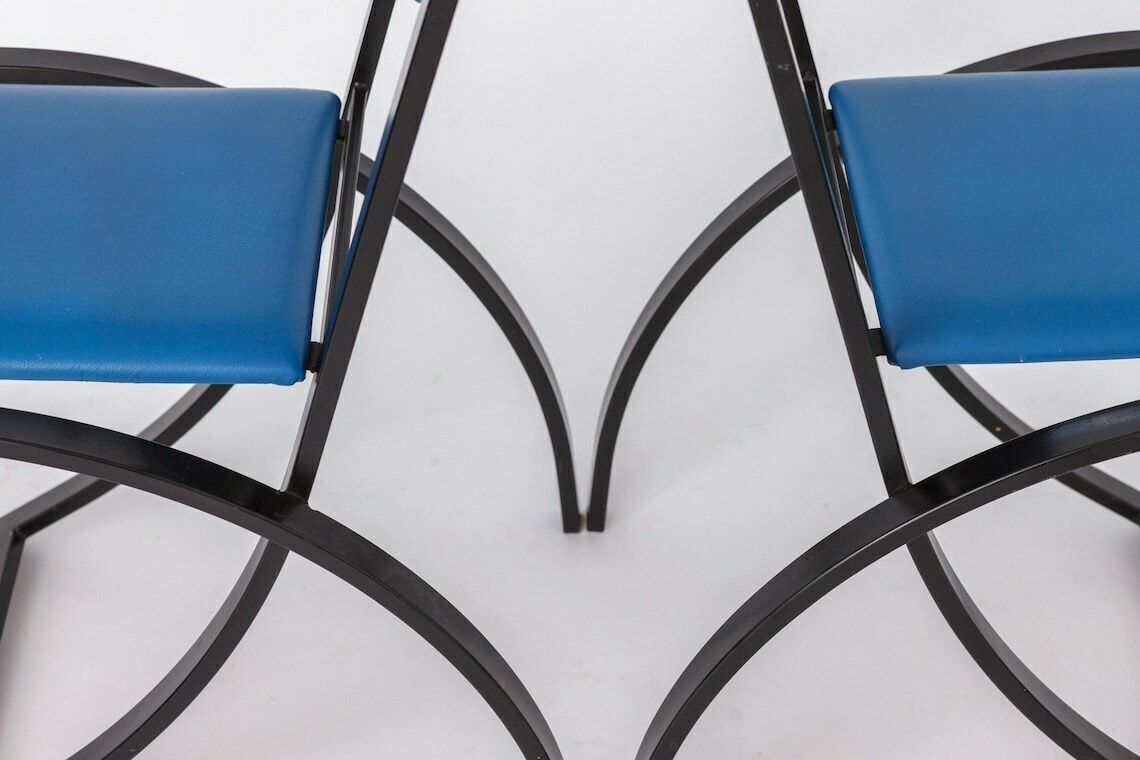 7 Dining Chairs By Karl Friedrich Förster For Kff Germany 1980s Set Of 7 photo 2237.0