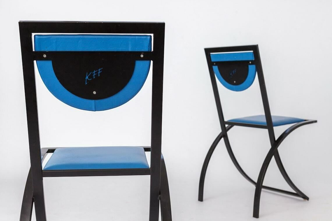 7 Dining Chairs By Karl Friedrich Förster For Kff Germany 1980s Set Of 7 photo vinterior