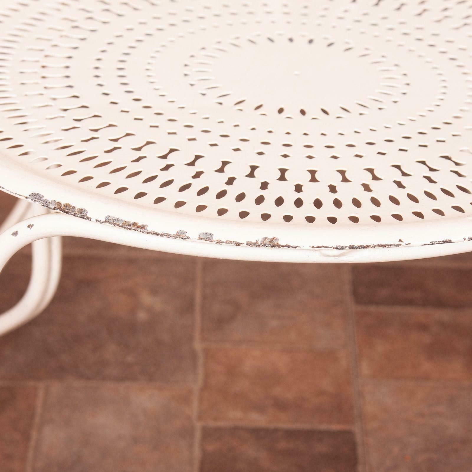 photo vinterior Set Of 6 Metal Garden Conservatory Bistro Chairs