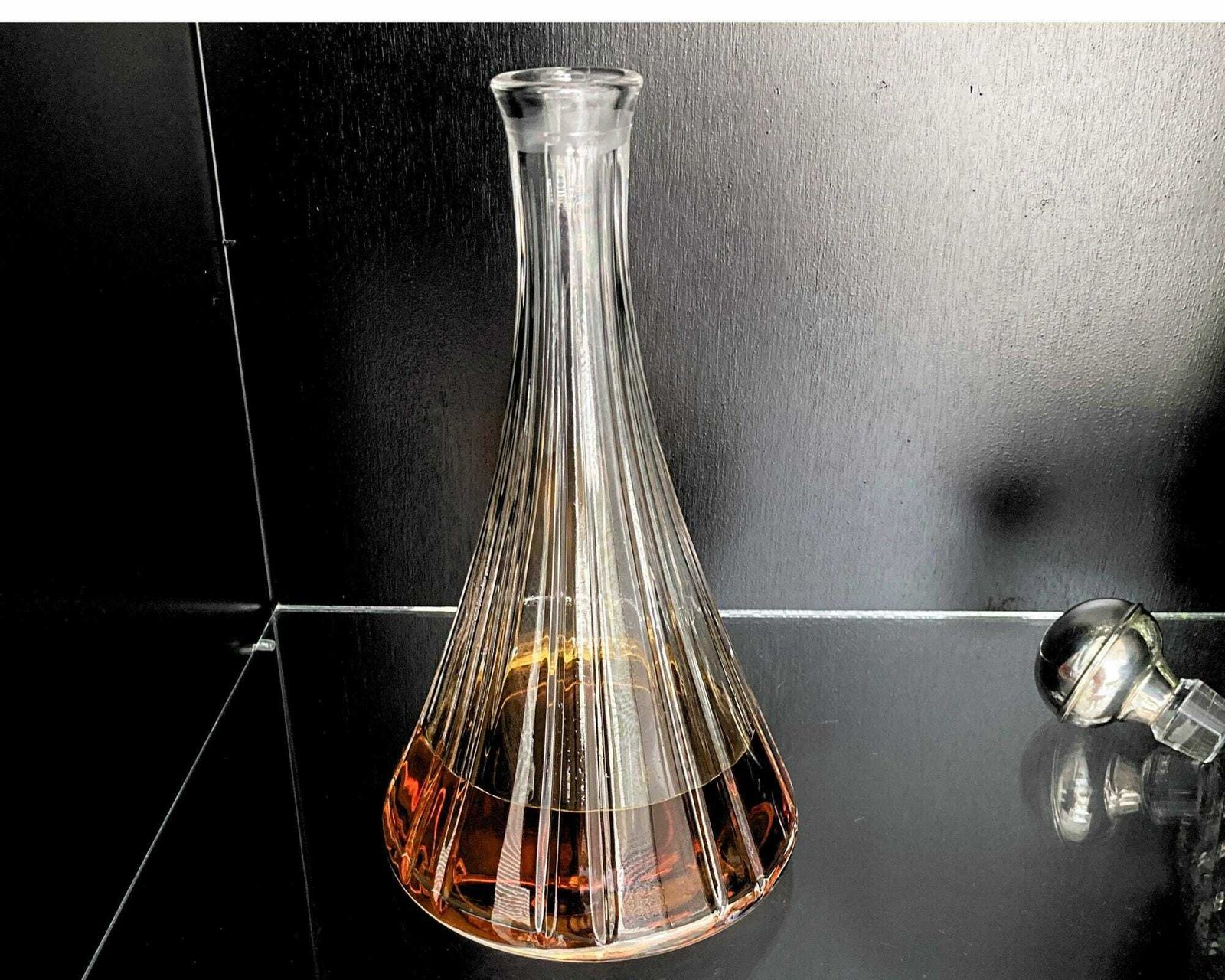 Kristallen Whiskyglazen | 2 Stuks | 800 Zilverstempel | Italië, Jaren 1960 photo vinterior