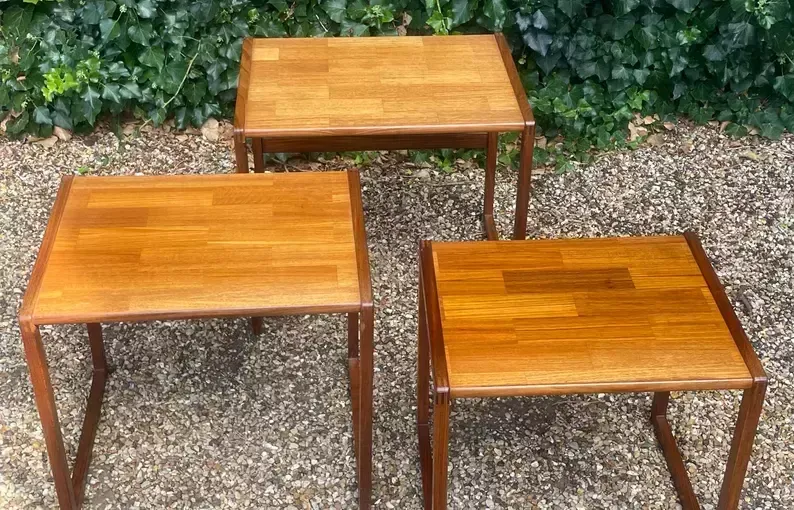 photo furniture Vintage 1970’s Nest Of Tables, 1970s