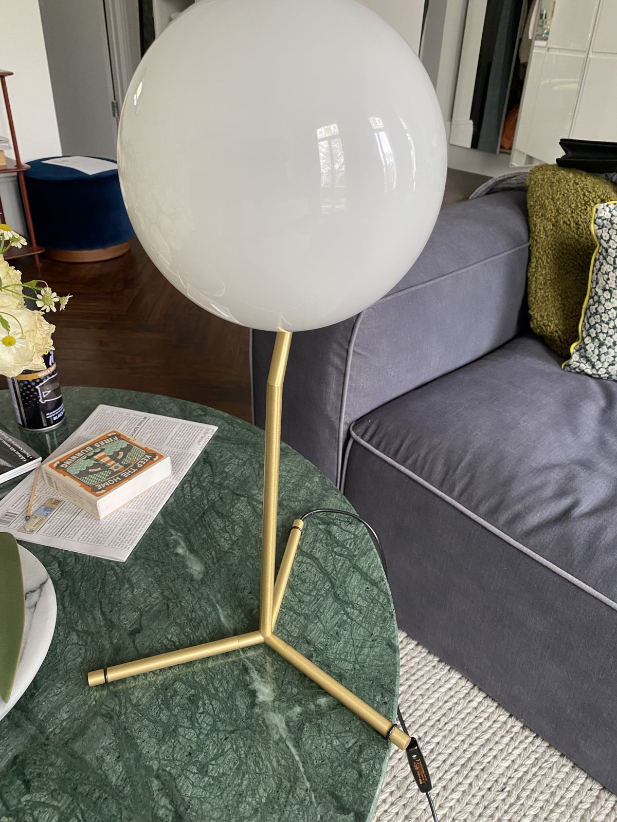 Flos Brass Lamp photo vinterior