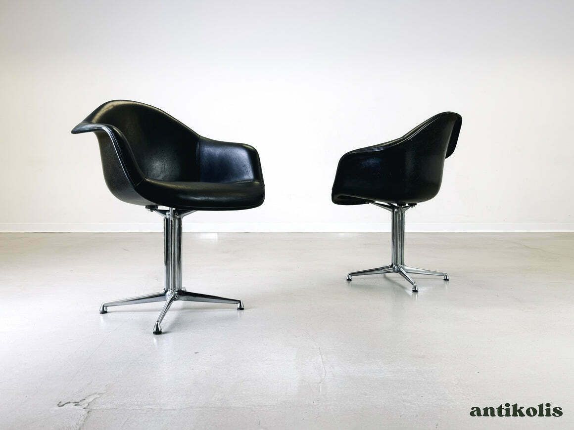 8 La Fonda Mid Century Chairs Herman Miller Charles & Ray Eames Fiberglass photo for sale