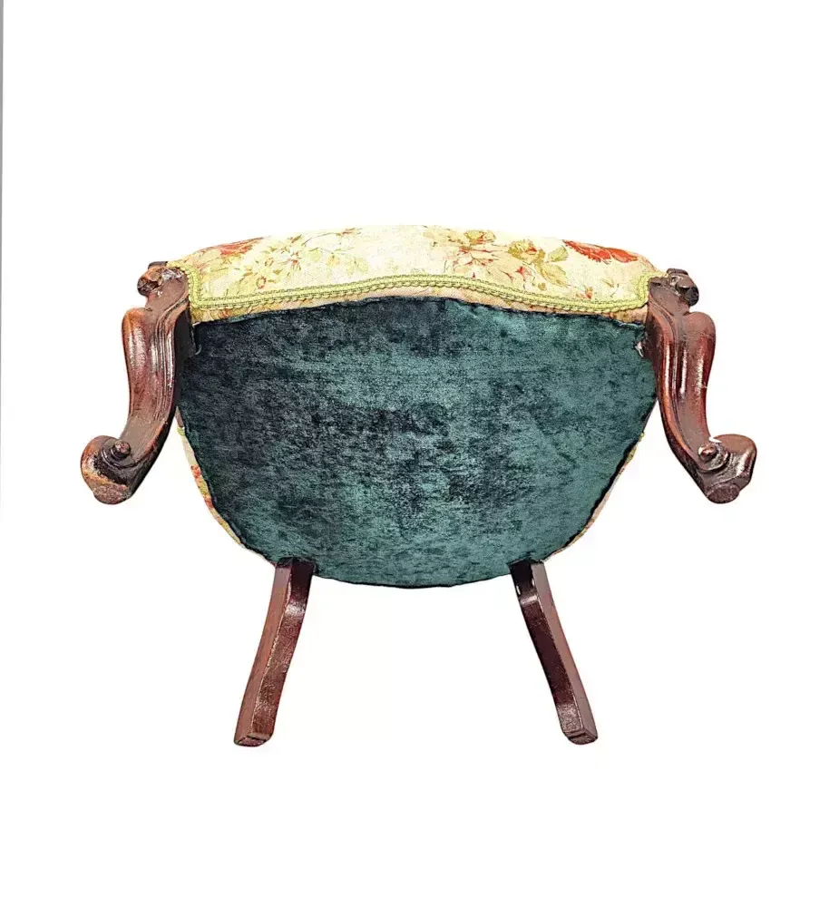 A Fabulous Fully Restored 19th Century Nursing Chair photo furniture