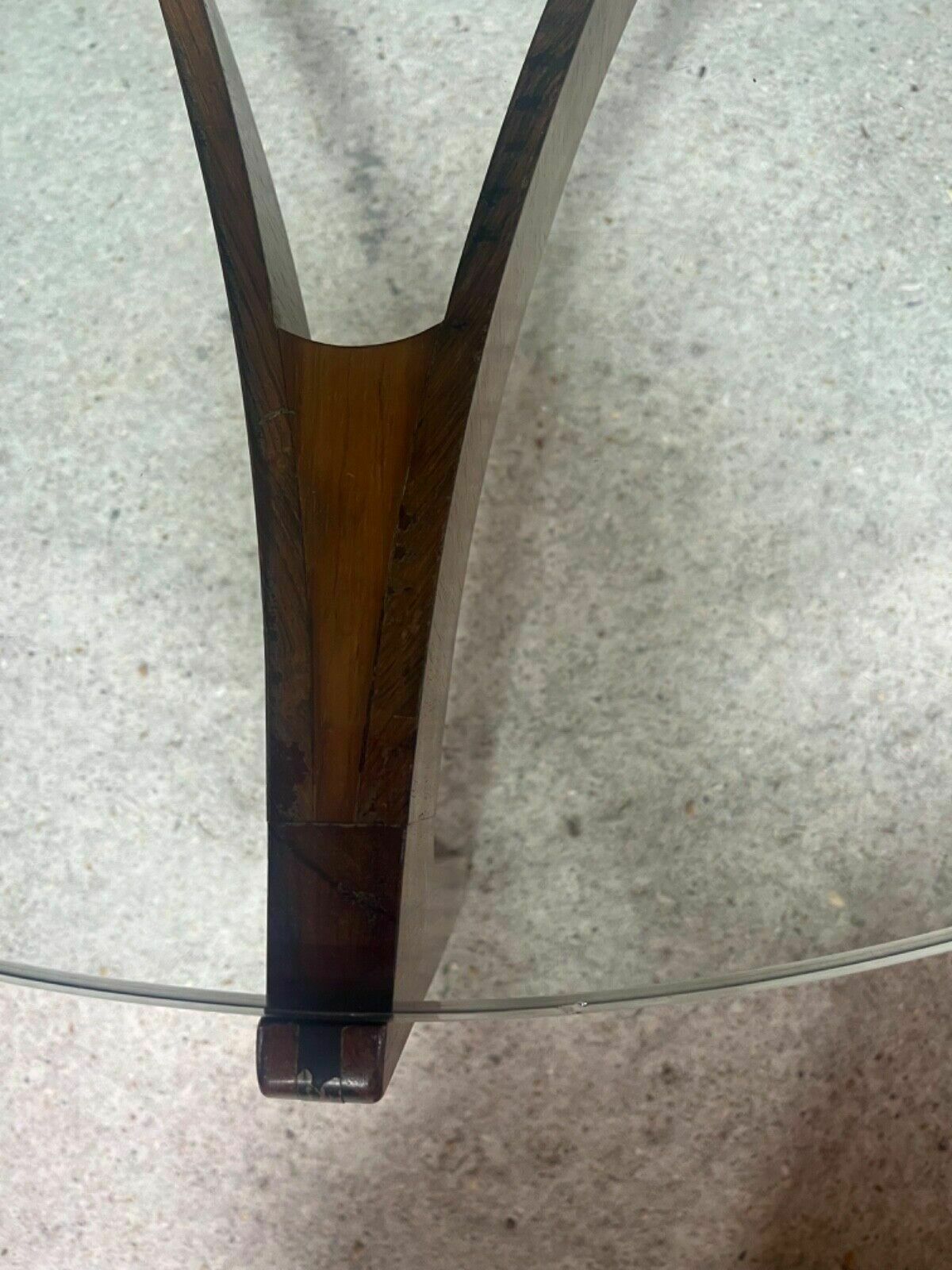Danish Coffee Table By Sven Ellekaer Glass Top Made By Christian Linnebergs 1960 photo vintage